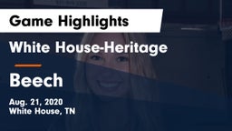 White House-Heritage  vs Beech Game Highlights - Aug. 21, 2020