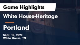 White House-Heritage  vs Portland  Game Highlights - Sept. 10, 2020