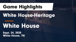 White House-Heritage  vs White House  Game Highlights - Sept. 24, 2020