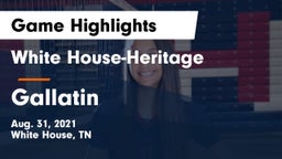 White House-Heritage  vs Gallatin  Game Highlights - Aug. 31, 2021