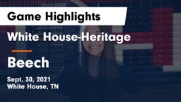 White House-Heritage  vs Beech Game Highlights - Sept. 30, 2021