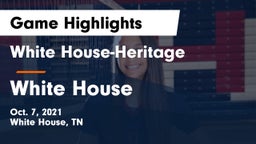 White House-Heritage  vs White House  Game Highlights - Oct. 7, 2021