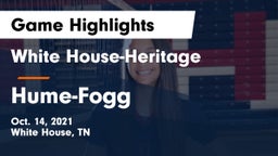 White House-Heritage  vs Hume-Fogg Game Highlights - Oct. 14, 2021