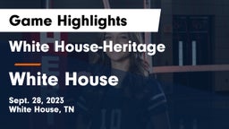 White House-Heritage  vs White House  Game Highlights - Sept. 28, 2023