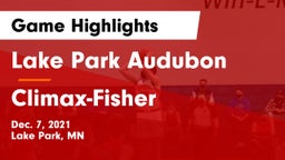 Lake Park Audubon  vs ******-Fisher  Game Highlights - Dec. 7, 2021