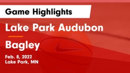 Lake Park Audubon  vs Bagley  Game Highlights - Feb. 8, 2022