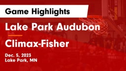 Lake Park Audubon  vs ******-Fisher  Game Highlights - Dec. 5, 2023