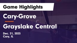 Cary-Grove  vs Grayslake Central  Game Highlights - Dec. 21, 2023
