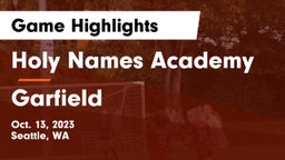 Holy Names Academy vs Garfield  Game Highlights - Oct. 13, 2023