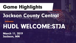 Jackson County Central  vs HUDL WELCOME:STJA Game Highlights - March 11, 2019