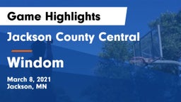 Jackson County Central  vs Windom  Game Highlights - March 8, 2021