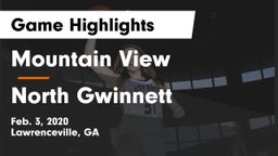 Mountain View  vs North Gwinnett  Game Highlights - Feb. 3, 2020