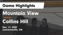 Mountain View  vs Collins Hill  Game Highlights - Dec. 11, 2020