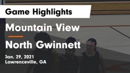 Mountain View  vs North Gwinnett  Game Highlights - Jan. 29, 2021