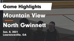 Mountain View  vs North Gwinnett  Game Highlights - Jan. 8, 2021