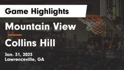 Mountain View  vs Collins Hill  Game Highlights - Jan. 31, 2023