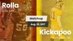Matchup: Rolla  vs. Kickapoo  2017