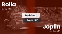 Matchup: Rolla  vs. Joplin  2017