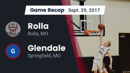 Recap: Rolla  vs. Glendale  2017