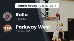 Recap: Rolla  vs. Parkway West  2017