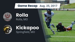 Recap: Rolla  vs. Kickapoo  2017