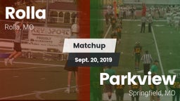Matchup: Rolla  vs. Parkview  2019