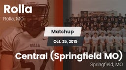 Matchup: Rolla  vs. Central  (Springfield MO) 2019