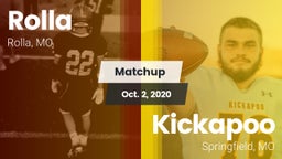 Matchup: Rolla  vs. Kickapoo  2020