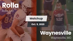 Matchup: Rolla  vs. Waynesville  2020