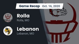 Recap: Rolla  vs. Lebanon  2020