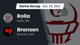 Recap: Rolla  vs. Branson  2021