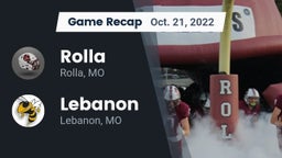 Recap: Rolla  vs. Lebanon  2022