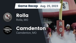 Recap: Rolla  vs. Camdenton  2023
