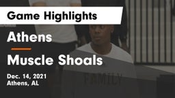 Athens  vs Muscle Shoals  Game Highlights - Dec. 14, 2021
