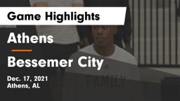 Athens  vs Bessemer City  Game Highlights - Dec. 17, 2021