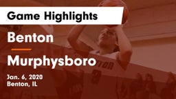 Benton  vs Murphysboro Game Highlights - Jan. 6, 2020