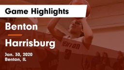 Benton  vs Harrisburg  Game Highlights - Jan. 30, 2020