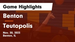 Benton  vs Teutopolis  Game Highlights - Nov. 30, 2023