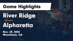 River Ridge  vs Alpharetta  Game Highlights - Nov. 28, 2020