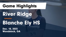 River Ridge  vs TBA Game Highlights - Dec. 18, 2023