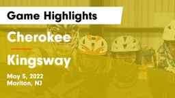 Cherokee  vs Kingsway  Game Highlights - May 5, 2022