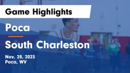 Poca  vs South Charleston  Game Highlights - Nov. 28, 2023