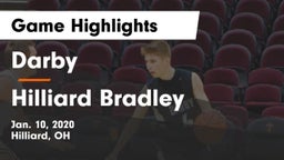 Darby  vs Hilliard Bradley  Game Highlights - Jan. 10, 2020