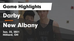 Darby  vs New Albany  Game Highlights - Jan. 23, 2021