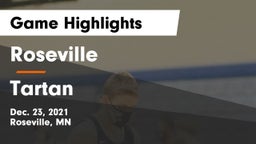 Roseville  vs Tartan  Game Highlights - Dec. 23, 2021