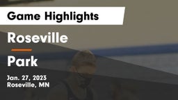 Roseville  vs Park  Game Highlights - Jan. 27, 2023