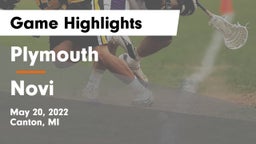 Plymouth  vs Novi  Game Highlights - May 20, 2022