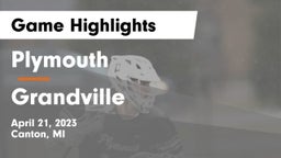 Plymouth  vs Grandville  Game Highlights - April 21, 2023