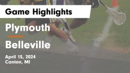 Plymouth  vs Belleville  Game Highlights - April 15, 2024