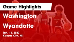 Washington  vs Wyandotte  Game Highlights - Jan. 14, 2022